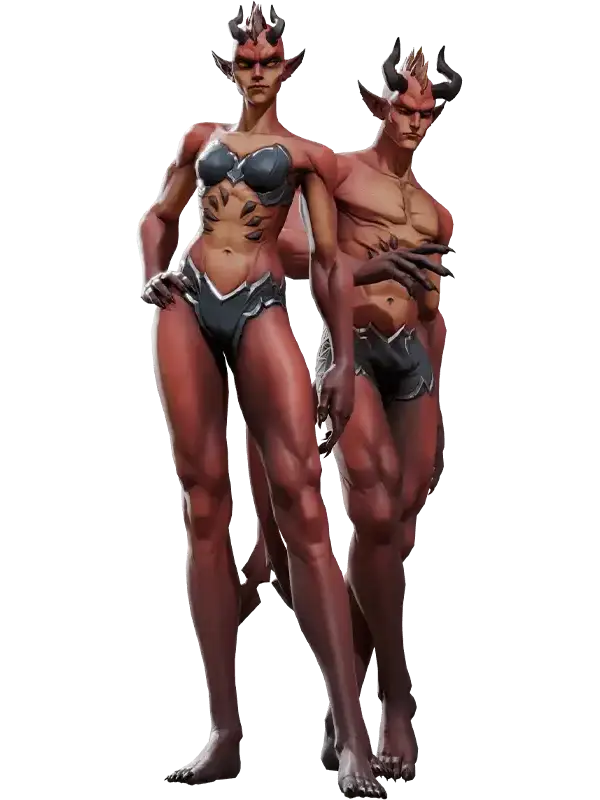 Infernal Demon — Scars of Honor race art